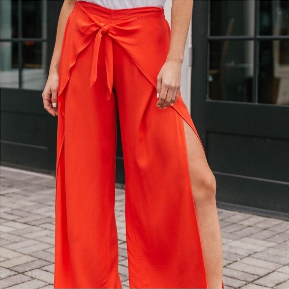On The Road Wide Split Leg Pants